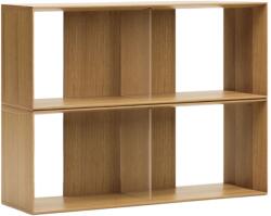 Kave Home Két moduláris tölgyfa polckészlet Kave Home Litto (LF-M1400007MM40)