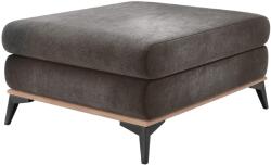 Windsor & Co Sötétbarna bársony lábzsámoly Windsor & Co Astre 106 x 78 cm (WIN_POUF_46_F1_ASTRE3)