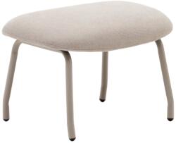 Kave Home Bézs színű kárpitozott lábzsámoly Kave Home Belina 58 x 40 cm (LF-S1500001BF12)