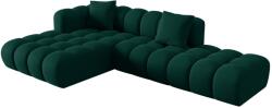 Windsor & Co Palack zöld bársony sarokkanapé Windsor & Co Halley 309 cm, bal (WIN_LCO_51_F1_HALLEY5)