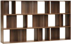 Kave Home Kilenc diófa moduláris polc készlet Kave Home Litto (LF-M1400011MM41)