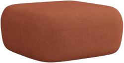 Windsor & Co Téglavörös bouclé lábtartó Windsor & Co Aldrin 90 x 88 cm (WIN_POUF_186_F1_ALDRIN3)