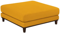 Windsor & Co Sárga kordbársony lábzsámoly Windsor & Co Leon 108 x 108 cm (WIN_POUF_100_F1_LEON3)