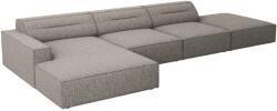 Windsor & Co Szürke kárpitozott sarokkanapé Windsor & Co Lupus 341 cm, bal (WIN_LCO_140_F1_LUPUS6)