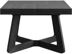 Windsor & Co Fekete tölgy összecsukható étkezőasztal Windsor & Co Nodi 130/230 x 130 cm (WIN_TAB_EXT_130_NODI2)