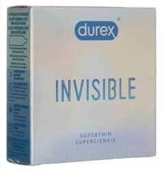 Durex óvszerek Invisible Ultra vékony 3db (5052197045246)