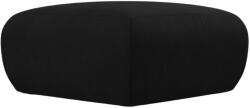 Windsor & Co Fekete kárpitozott lábzsámoly Windsor & Co Lola 75 x 75 cm (WIN_POUF_M_143_F1_LOLA11)