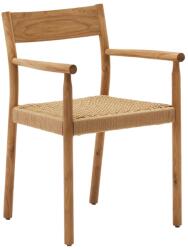 Kave Home Tölgy étkezőszék Kave Home Yalia zsinórral (LF-C0100122CP46)