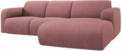 Windsor & Co Rózsaszín kárpitozott sarokkanapé Windsor & Co Lola 250 cm, jobb (WIN_RC_143_F1_LOLA6)