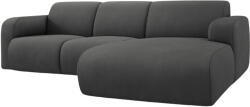 Windsor & Co Szürke kárpitozott sarokkanapé Windsor & Co Lola 250 cm, jobb (WIN_RC_143_F1_LOLA10)