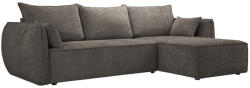 Windsor & Co Szürke kárpitozott sarokkanapé Windsor & Co Eris 252 cm, jobb (WIN_RCF_140_F1_ERIS7)