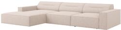 Windsor & Co Bézs kárpitozott sarokkanapé Windsor & Co Lupus 284 cm, bal (WIN_LC_140_F1_LUPUS2)