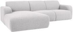 Windsor & Co Szürke bouclé sarokkanapé Windsor & Co Lola 250 cm, bal (WIN_LC_101_F1_LOLA6)