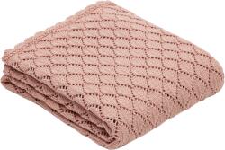 Kave Home Rózsaszín pamut babatakaró Kave Home Ria 100 x 70 cm (LF-K0500013JJ23)