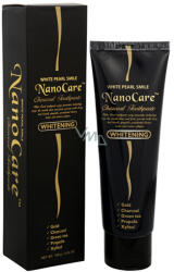 White pearl Smile NanoCare Charcoal fogkrém fehérítő fogkrém 100 g (8594069332834)