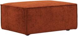 Windsor & Co Terrakotta piros kárpitozott lábzsámoly Windsor & Co Eris 84 x 63 cm (WIN_POUF_140_F1_ERIS3)