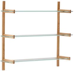 Kave Home Üveg moduláris polc Kave Home Sitra 98 x 110 cm (LF-M00009MM40)