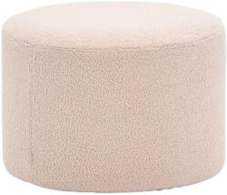Kave Home Rózsaszín bouclé puff Kave Home Kaeli 60 cm (LF-S84081HI69)