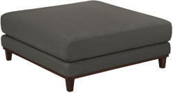 Windsor & Co Sötétszürke kordbársony lábzsámoly Windsor & Co Leon 108 x 108 cm (WIN_POUF_100_F1_LEON7)