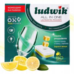 Ludwik Ultimate Power All In One Lemon Mosogatógéptabletta 50 db (C62363)