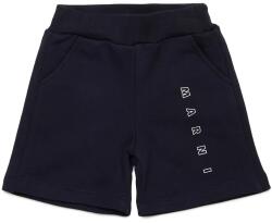 Marni baba pamut rövidnadrág MP193B SHORTS sötétkék, nyomott mintás, M01403 - sötétkék 97