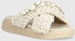 Inuikii papucs Woven Stones bézs, női, 70104-106 - bézs Női 38