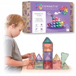 Connetix Mágneses építőkockák Connetix Starter Pack Pastel 64 el (CON-EU-P64)
