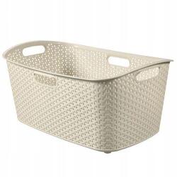 Curver tiszta szennyes kosár Rattan 60x39x28cm "my Style" Ph Krém (K_R32815)