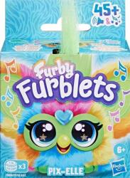 Furby Furblets Pix-elle Interaktív Hasbro Kabalafigura Több Mint 45 Reakció (F8898)