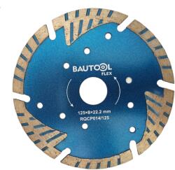 BAUTOOL RQCP014/230 Disc diamantat turbo, pentru beton, piatra, granit 230/8 mm (RQCP014/230) Disc de taiere