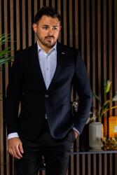 Elite Fashion Fekete slim fit sportzakó - elitedivat - 42 990 Ft