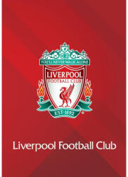 Liverpool füzet vonalas A4 piros címeres