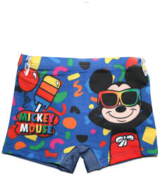 Disney Mickey egér fürdő boxer kisfiúknak - Mickey mouse felirattal - sötétkék - 104 (EvMIC-2022-0026_ske_104)