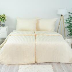 Stanex Lenjerie de pat Stanex atlas gradl crem , 140 x200 cm, 70 x 90 cm, crem deschis, 140 x 200 cm, 70 x 90 cm Lenjerie de pat