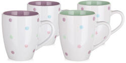 BANQUET Cană ceramică Banquet Punto, 370 ml, 4 buc