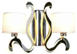 Aplica de perete AMBROSIA 1 2X40W E14 12, 3W LED Crom
