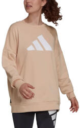 Adidas Sportswear Future Icons 3 Bar Crew Sweatshirt Beige