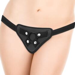 X-Ray Clear Strap-on X-ray Clear Harness with Silicone Rings