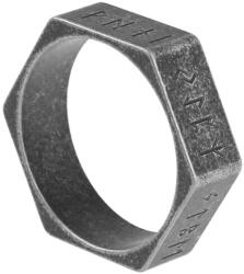 NNM пръстен Hexagon Viking Nordic Runes - ЧЕРЕН - SS8-R230 ЧЕРЕН
