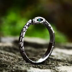 NNM пръстен Snake Green Eyes - SS8-1102R