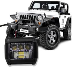  Led бар-халоген с лупи 18w 3394