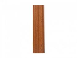 Covernit Șipcă de gard din tablă Spazio dreaptă stejar auriu 125 x 11, 5 x 0, 9 cm (SPRPLDZL1250DUB)