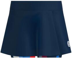 BIDI BADU Fusta fete BIDI BADU New York 2024 Printed Wavy - Bleumarin Rosu Albastru (G1390009-DBLRDBLc)