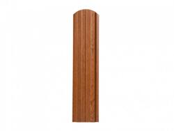 Covernit Șipcă de gard din tablă Unico rotunjită stejar auriu 150 x 11, 5 x 0, 9 cm (UNOPLDZL1500DUB)