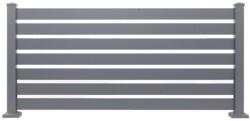 Covernit Panou de gard din aluminiu cu fante 2000 x 1500 mm (828152015SS)