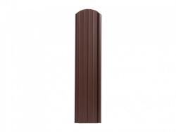 Covernit Șipcă de gard din tablă Unico rotunjită maro 125 x 11, 5 x 0, 9 cm (UNOPLDZL1250RAL8017)