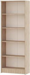 haaus Biblioteca Flint, 4 Polite, Stejar Sonoma, 70 x 32 x 196 cm (910808)