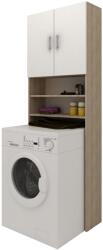 haaus Dulap Masina de Spalat Fyn, Stejar Sonoma/Alb, 65 x 27 x 190 cm (911553)