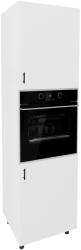 haaus Corp Turn Karo, 2 Usi, cu spatiu cuptor, Alb, 60 x 57 x 210 cm (917265)
