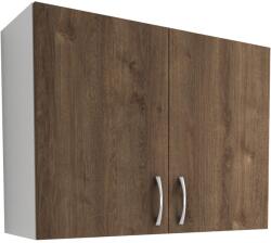 haaus Corp Superior Karo, 2 Usi, Stejar Bronz/Alb, 80 x 30 x 60 cm (911928)